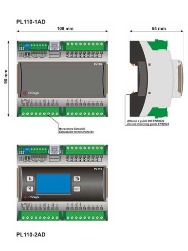 PLC Mini PL110 của hãng Pixsys