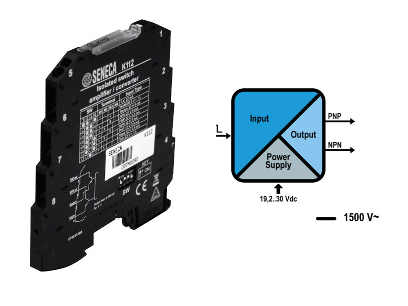 Bộ cách ly và khuếch đại tín hiệu xung K112