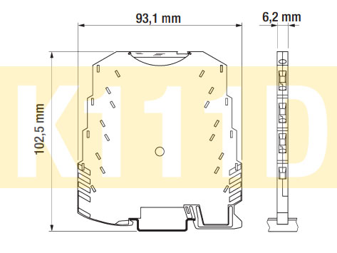 Bộ chia tín hiệu xung Seneca K111D