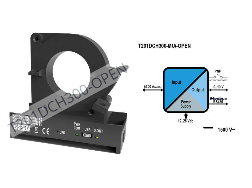 Bộ chuyển đổi nguồn 300A Seneca T201DCH300-OPEN