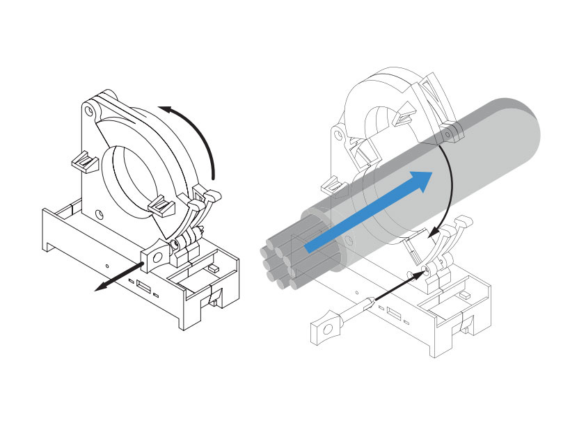 Bộ chuyển đổi nguồn 300A Seneca T201DCH300-OPEN