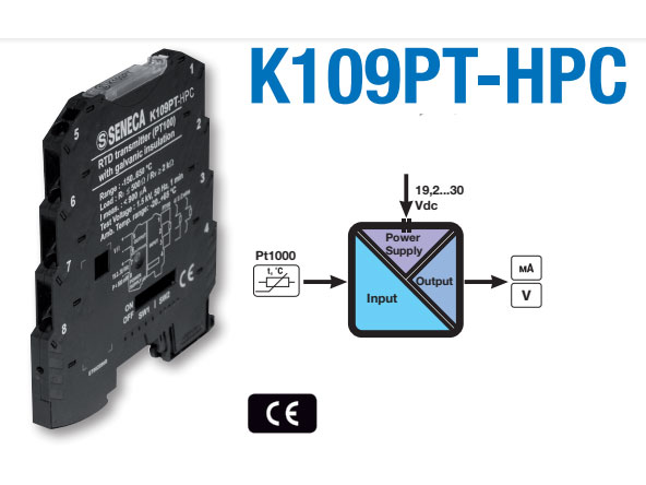 Bộ chuyển đổi tín hiệu nhiệt độ K109PT-HPC