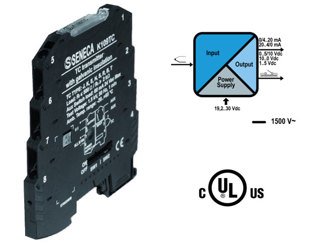 Bộ chuyển đổi tín hiệu Thermocouple K109TC