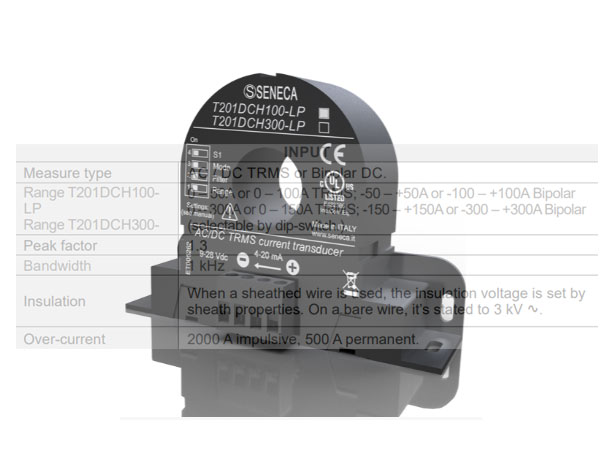 Biến dòng analog T201DCH100-LP và T201DCH300-LP