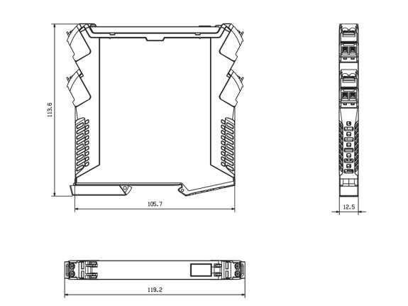 Bộ chuyển đổi weidmuller ACT20P-CI-CO-S