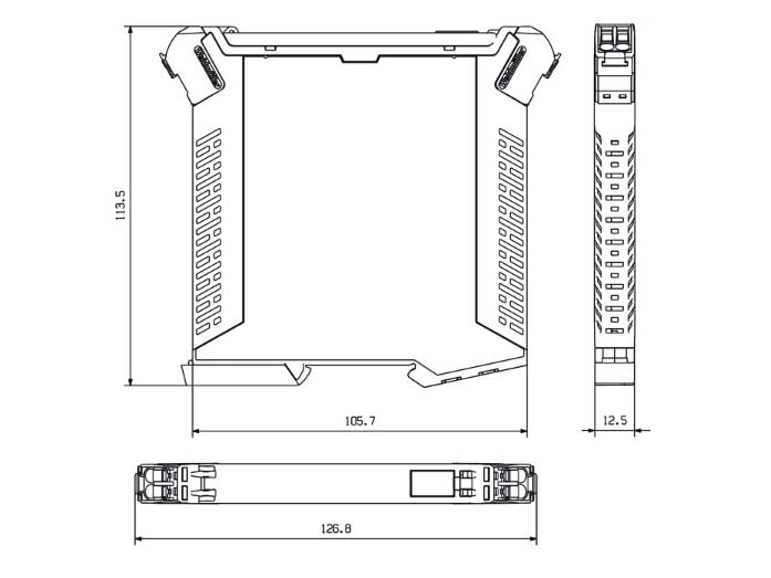 Bộ chuyển đổi 0-5V sang 4-20mA ACT20P-VI1-CO-OLP-P