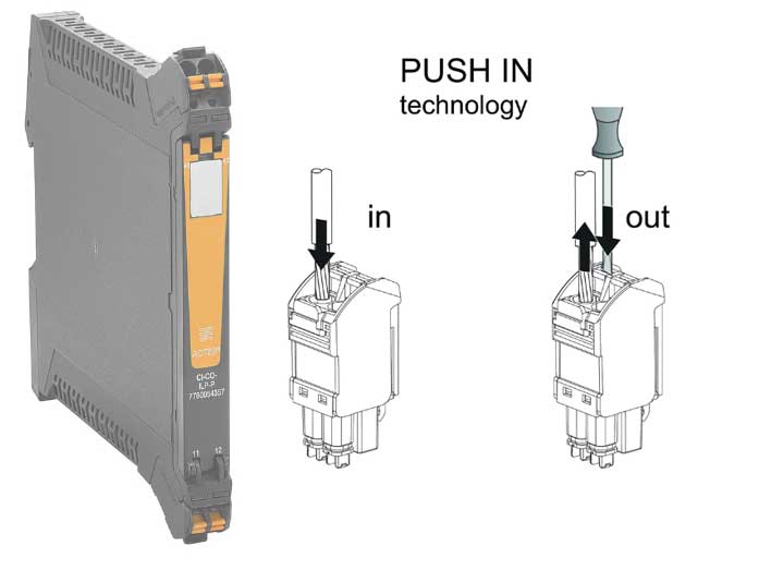 Bộ chuyển đổi 0-5V sang 4-20mA ACT20P-VI1-CO-OLP-P