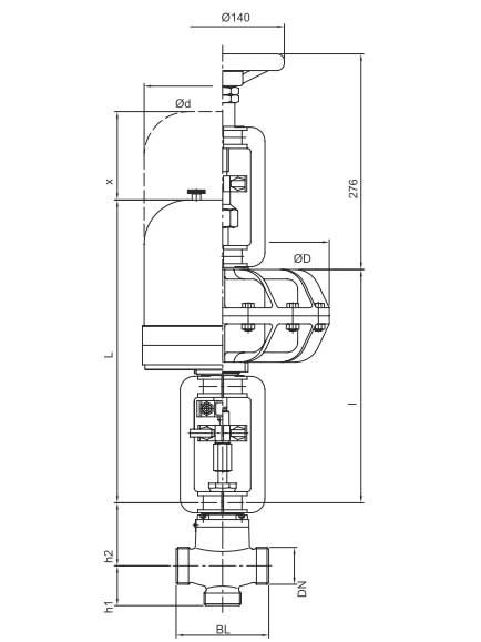 Van điều khiển 3 ngã Baelz 335