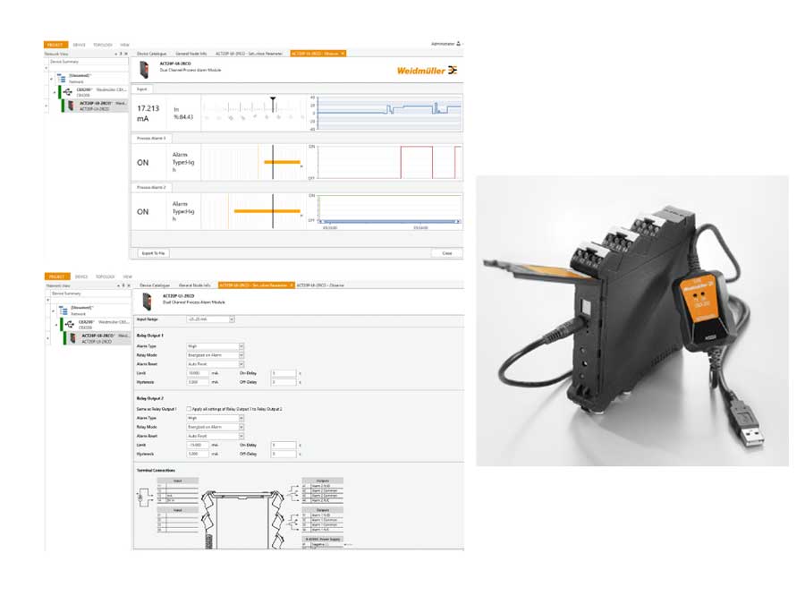 Bộ chuyển đổi tín hiệu ACT20P-UI-2RCO-AC-P