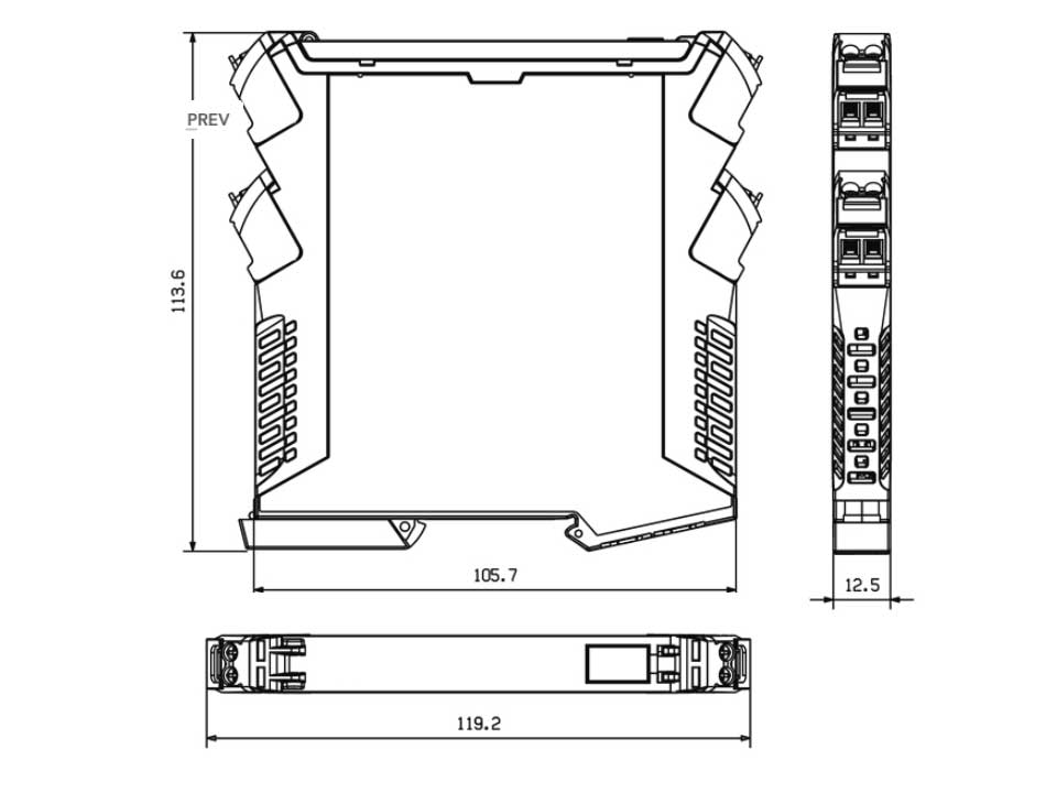 Bộ chuyển đổi tín hiệu Pt100 ACT20P-RTI-AO-S