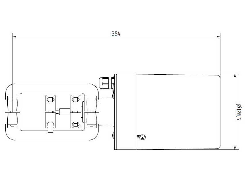 Thiết bị truyền động cho van baelz 373-E07-OSD-OSZ