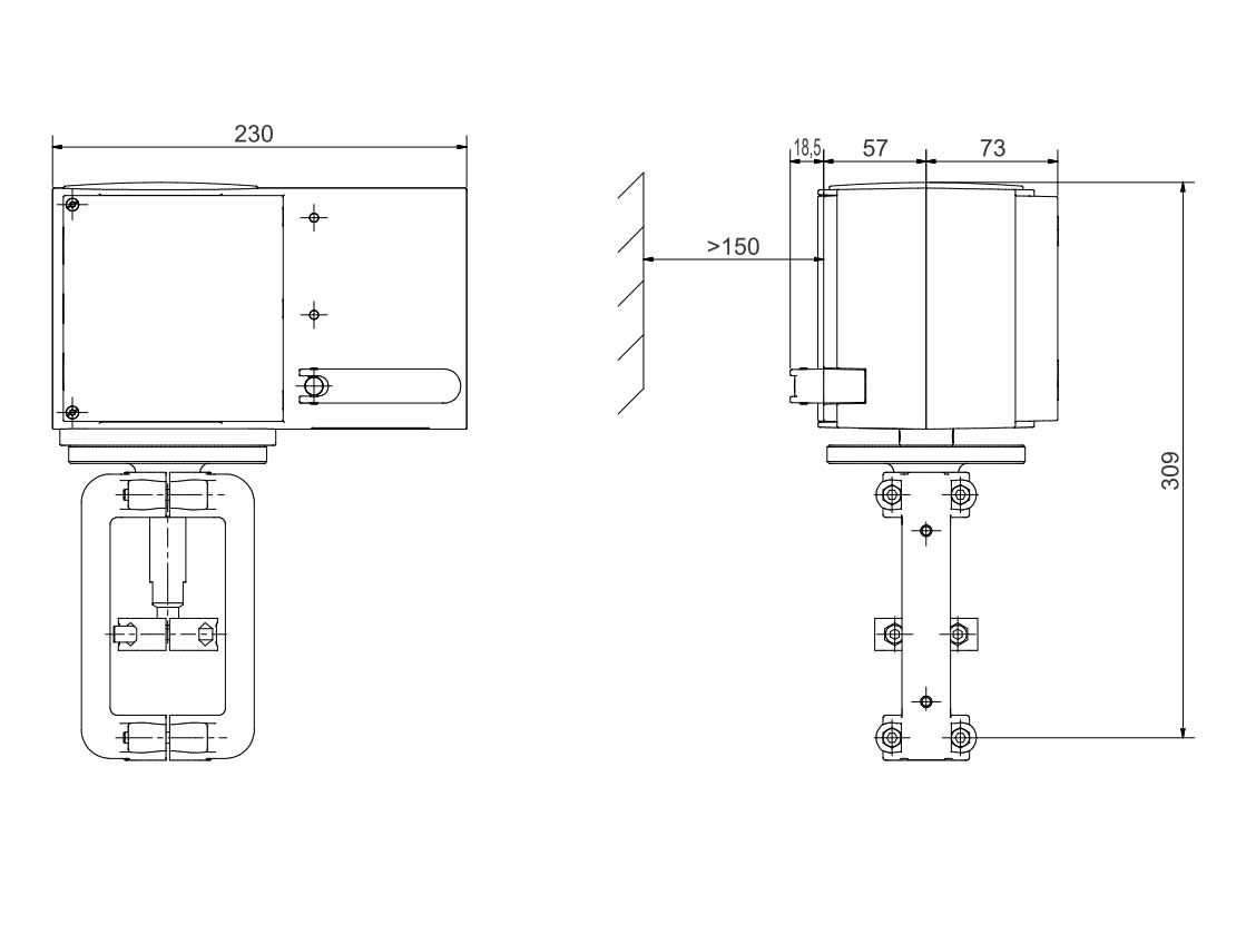 Thiết bị truyền động cho van Baelz 373-E65