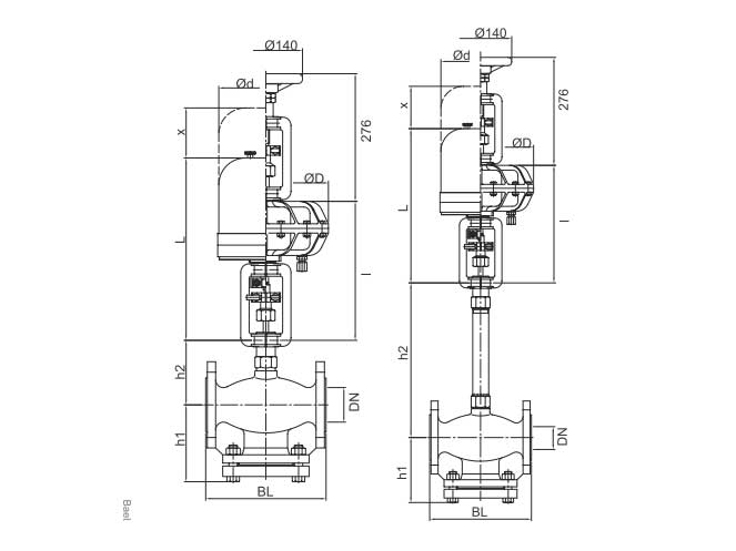 Van điều khiển Baelz 340-2-VA