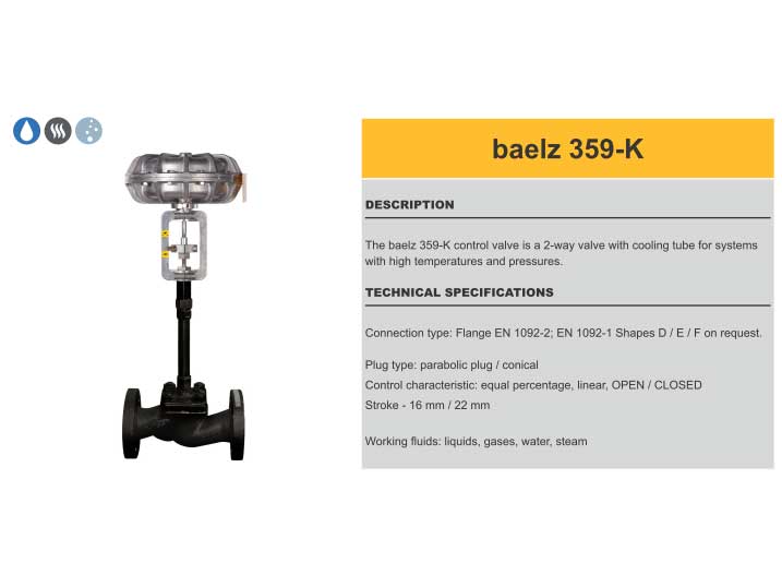 Van điều khiển Baelz 359-K