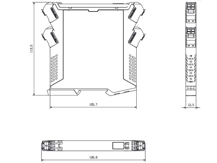 Bộ chuyển đổi tín hiệu TC sang mA ACT20P-TCI-AO-P