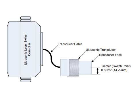 Cảm biến báo mức siêu âm US-HT