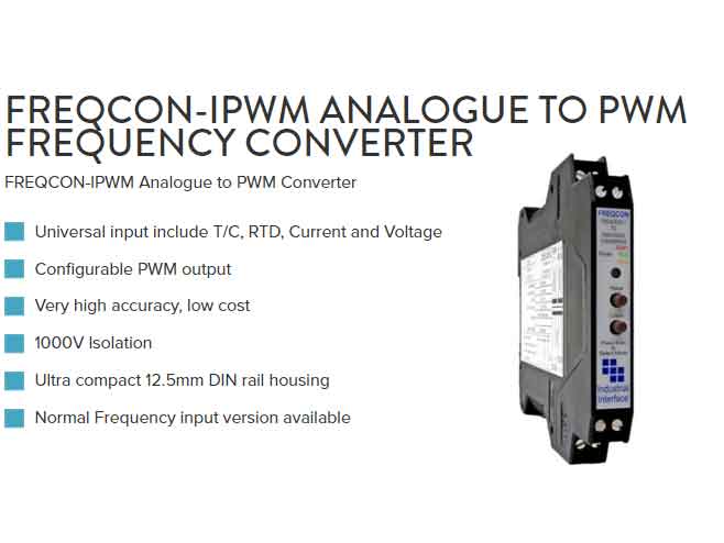 Bộ chuyển đổi analog sang PWM FREQCON-IPWM