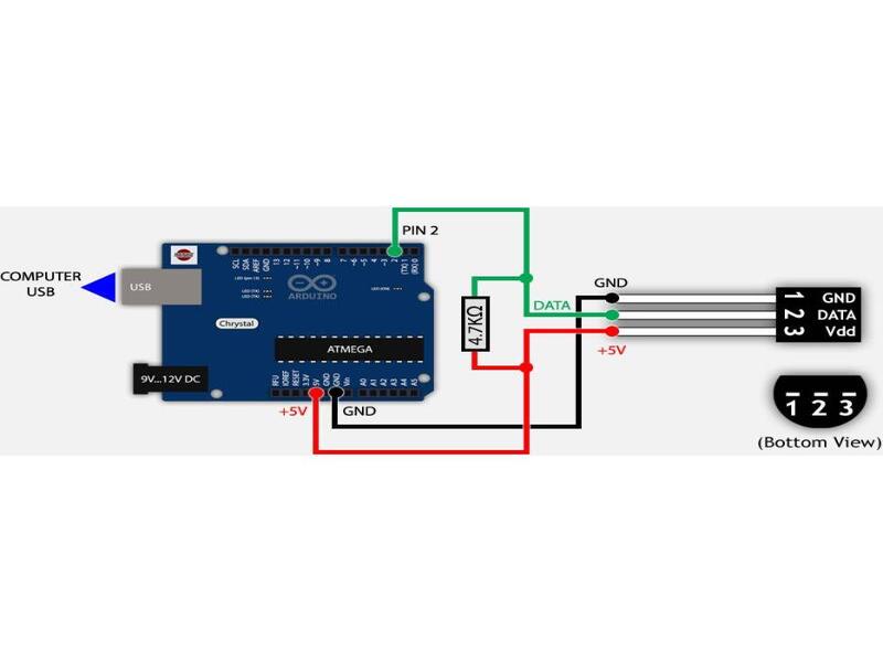 Cảm biến nhiệt độ DS18B20