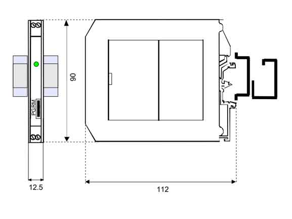 Bộ chia và cách ly tín hiệu analog DAT4631-D