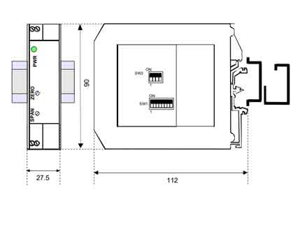 Bộ chuyển đổi tín hiệu dòng điện DAT5023Iac-A