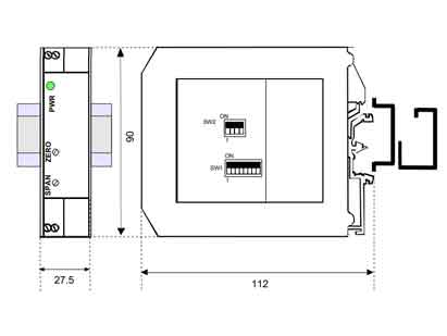 Bộ chuyển đổi tín hiệu dòng điện DAT5023Iac-B