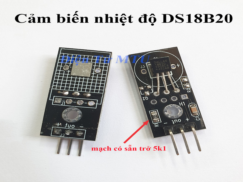 Cảm biến nhiệt độ DS18B20