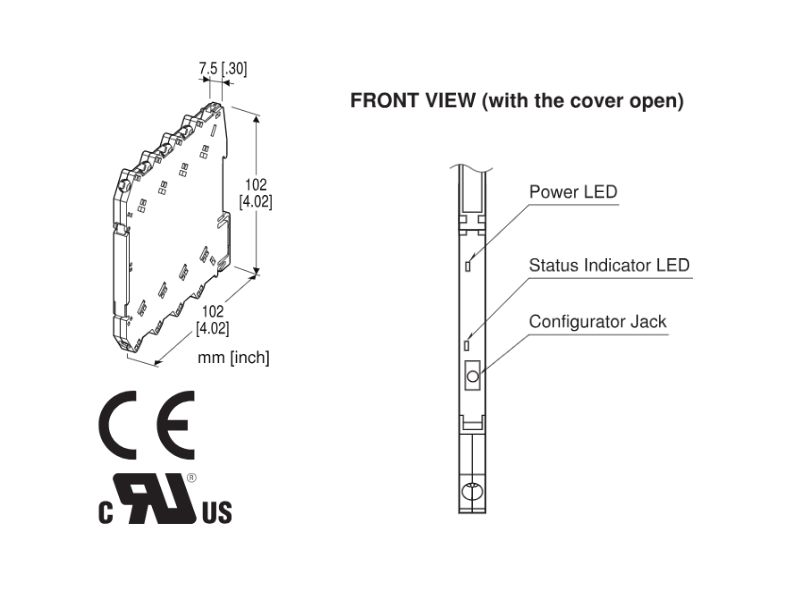 Bộ chuyển đổi tín hiệu nhiệt độ M6NXR