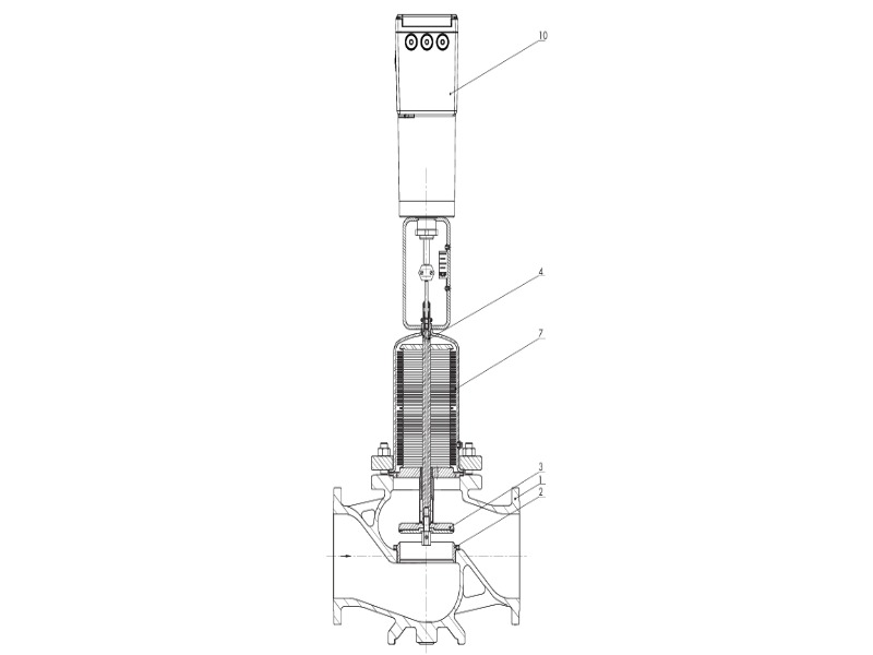 Van điều khiển điện Samsom 3214