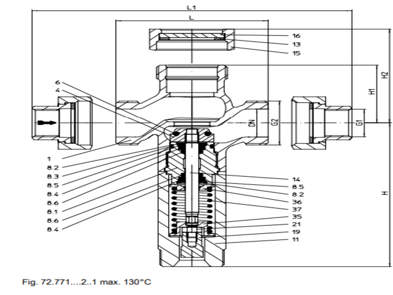 Van điều khiển ARI TEMPTROL 775