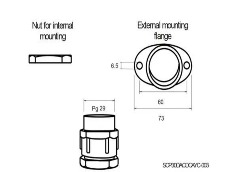 Bộ điều khiển chất rắn và lỏng SCP 30 D ACDC AYC