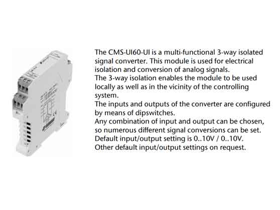 Bộ chuyển đổi tín hiệu CMS-UI60-UI