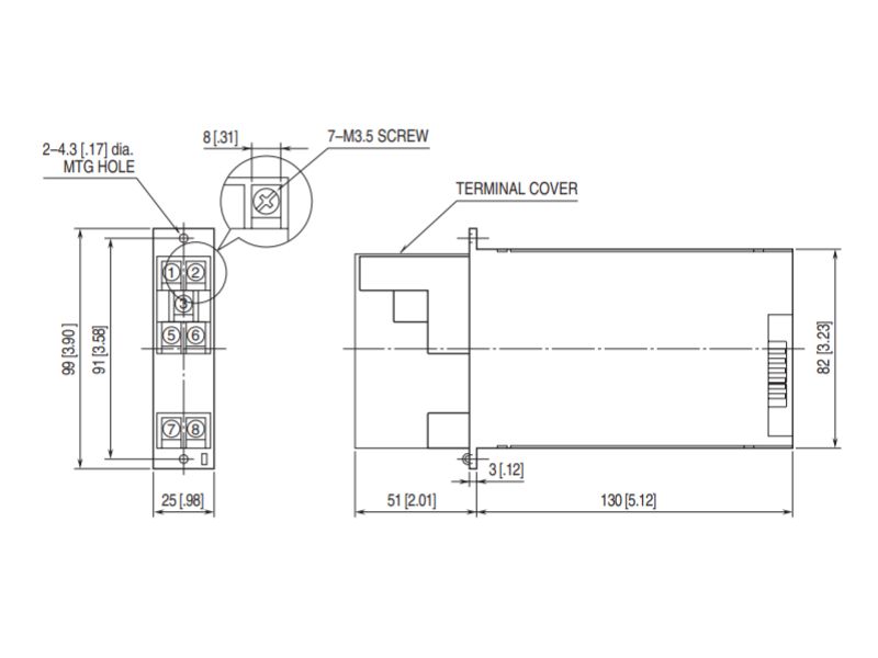 Bộ hiển thị tín hiệu nhiệt độ cao 10JRE