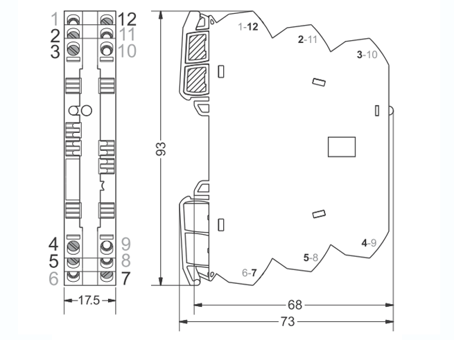 Bộ chuyển đổi và cách ly tín hiệu LCIS-WUAA-0516-175-S