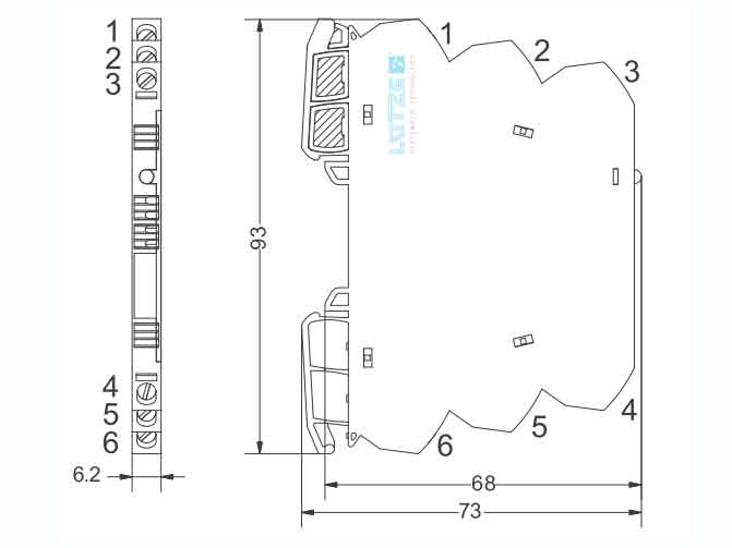Bộ cách ly tín hiệu LCIS-WAA-0534-62-S