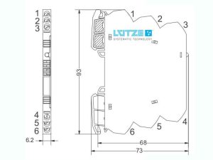 Bộ cách ly tín hiệu 4-20mA LCIS-WAA-0538-62-S