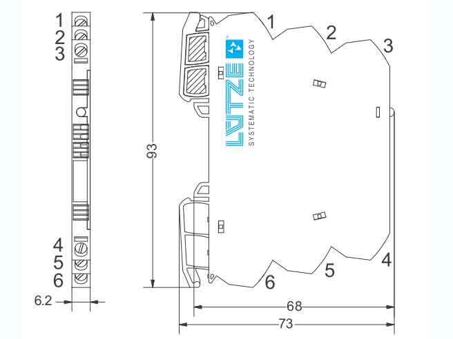 Bộ chuyển đổi cách ly tín hiệu LCIS-WAA-0537-62-S