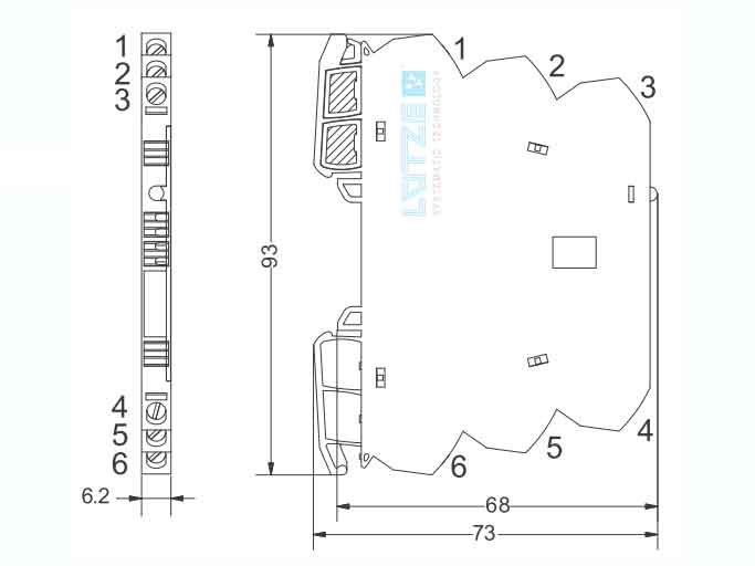 Bộ chuyển đổi tín hiệu biến trở sang 4-20mA