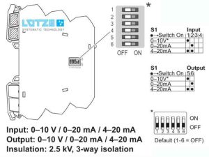 Bộ chuyển đổi tín hiệu LCIS-WAA-0539-62-S