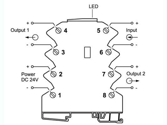 Bộ chia tín hiệu 4-20mA LCON AASP D 806211