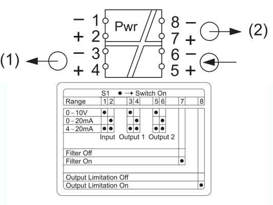 Bộ chia tín hiệu 4-20mA LCON AASP D 806211