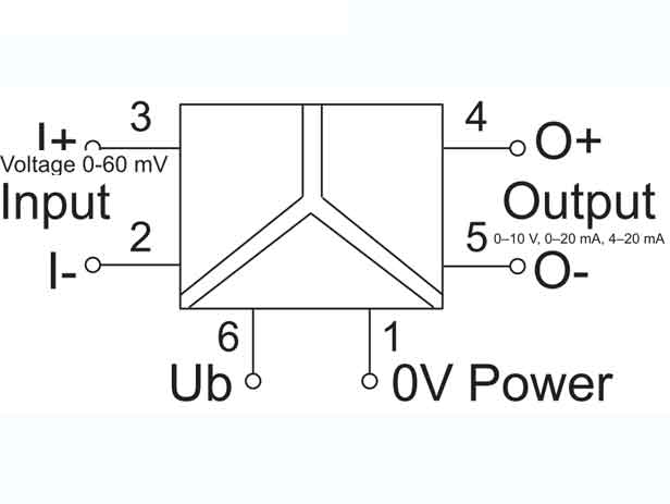 Bộ chuyển đổi tín hiệu 0-60mV sang 4-20mA