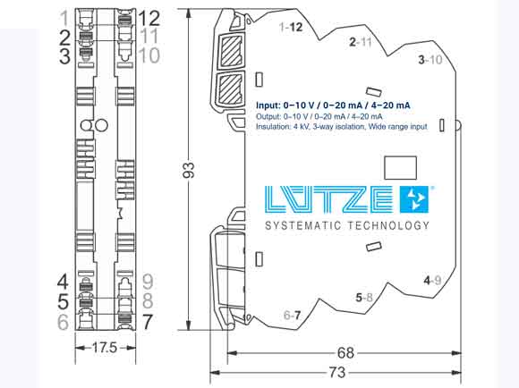 Bộ cách ly tín hiệu LCIS-WP-WAA-1510-175-PI