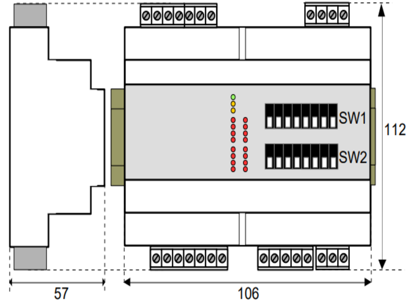 Bộ module I/O DAT 10148