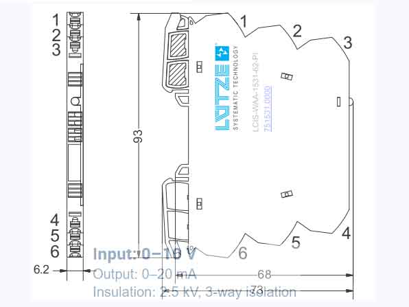 Bộ chuyển đổi tín hiệu LCIS-WAA-1531-62-PI