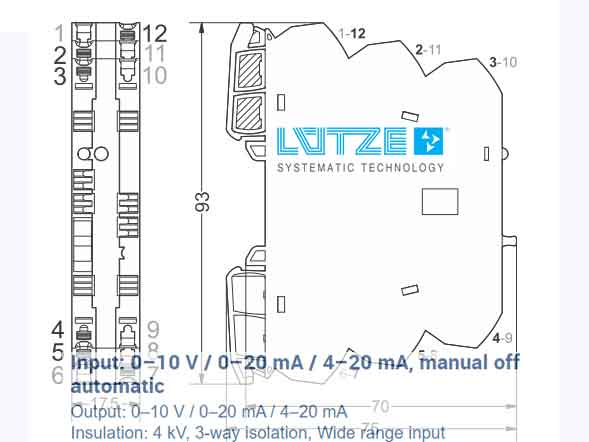 Bộ chuyển đổi tín hiệu LCIS-WP-WAA-MA-1519-PI