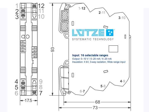 Bộ chuyển đổi tín hiệu LCIS-WP-WUAA-1517-175-PI