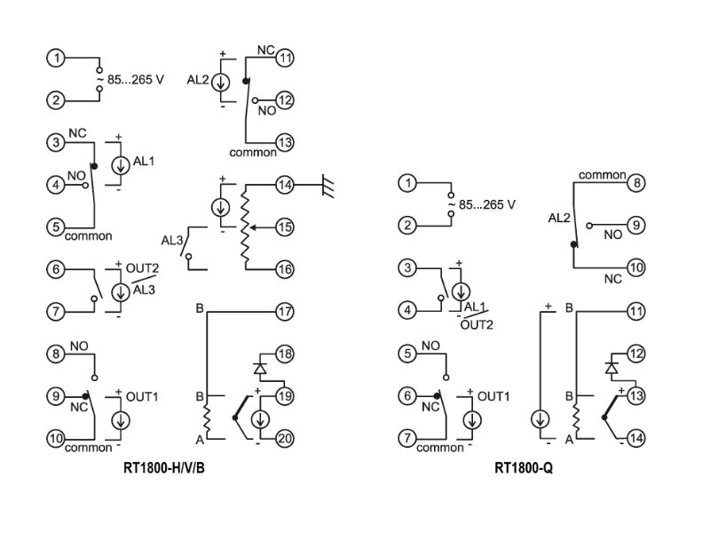 Bộ điều khiển đa năng RT1800