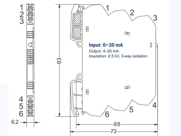 Bộ chuyển đổi cách ly tín hiệu LCIS-WAA-1535-62-PI