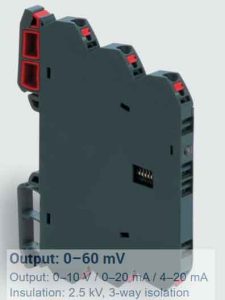 Bộ chuyển đổi tín hiệu 0-60mV LCIS-WAA-1901-62-PI