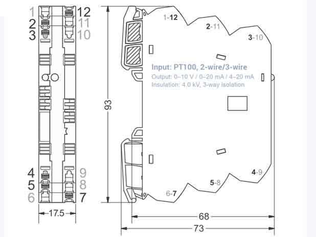 Bộ chuyển đổi tín hiệu LCIS-WP-WPT3LA-1817-175-PI